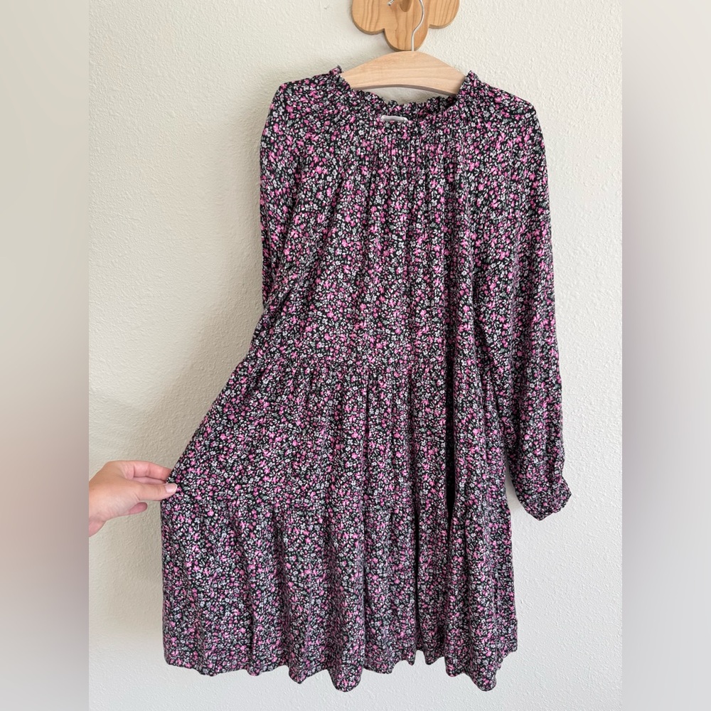 Zara Floral Dress with Bishop Sleeves